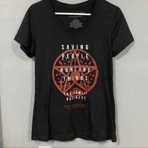 V Neck Supernatural Shirt